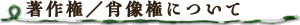 著作権／肖像権について